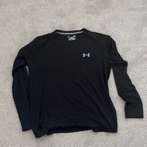 Under Armour Women's Black Long Sleeve Tee